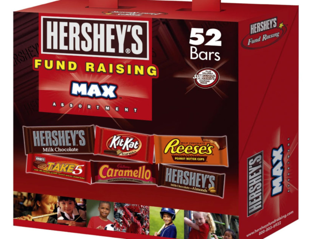 Hershey Chocolate Town and Hershey Max Assortments