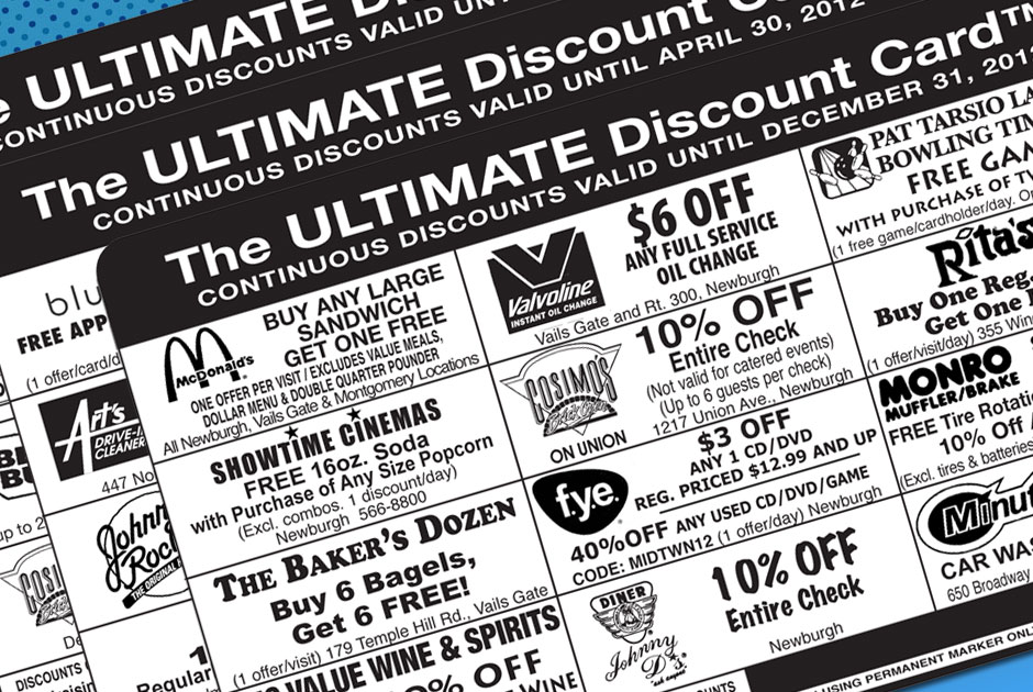 The Ultimate Discount Fundraising Card